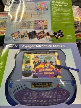 •   VTech Voyager Adventure Station
   •   Stylus included
NIB